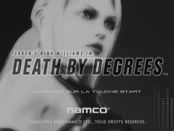 Death by Degrees screen shot title